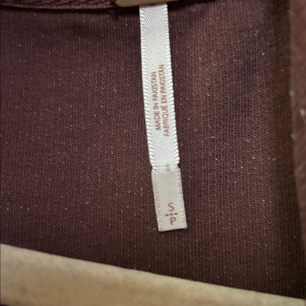 Free People Ruby Jacket Shacket Brown/Burgundy Ra… - image 8